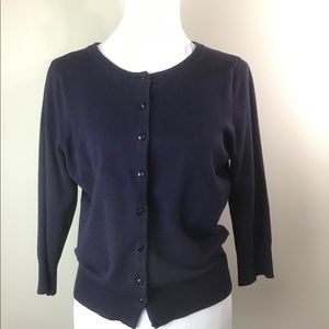 (0169) Navy Cardigan